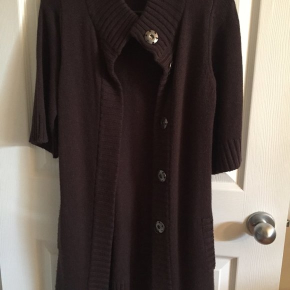Brown women's cardigan - Picture 2 of 3